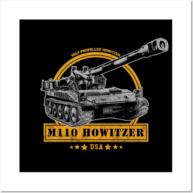 M110 Howitzer Wall Art by rycotokyo81